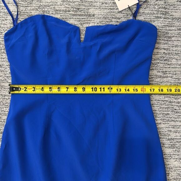 NWT Superdown Revolve Isidora Strapless Mini Dress in Blue XL - Picture 9 of 13
